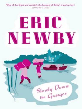 Eric Newby Slowly Down the Ganges обложка книги