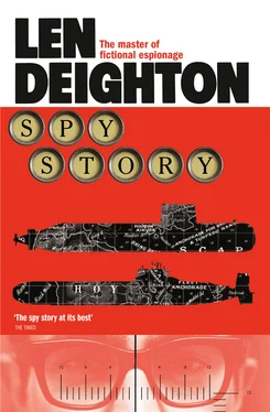 Len Deighton Spy Story обложка книги