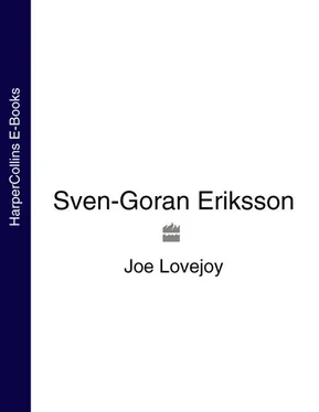 Joe Lovejoy Sven-Goran Eriksson обложка книги