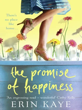Erin Kaye THE PROMISE OF HAPPINESS обложка книги