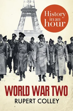 Rupert Colley World War Two: History in an Hour обложка книги