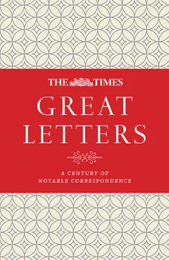 James Owen The Times Great Letters: A century of notable correspondence
