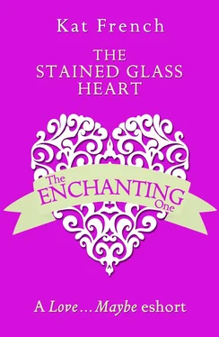 Kat French The Stained Glass Heart: A Love…Maybe Valentine eShort обложка книги