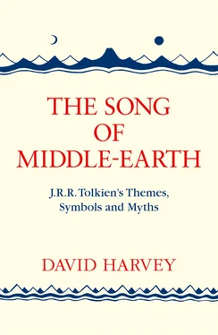 David Harvey The Song of Middle-earth: J. R. R. Tolkien’s Themes, Symbols and Myths обложка книги