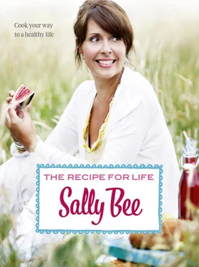 Sally Bee The Recipe for Life: Healthy eating for real people обложка книги