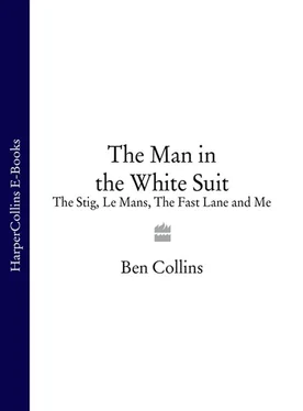 Ben Collins The Man in the White Suit: The Stig, Le Mans, The Fast Lane and Me обложка книги