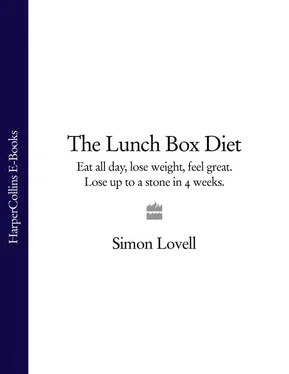 Simon Lovell The Lunch Box Diet: Eat all day, lose weight, feel great. Lose up to a stone in 4 weeks. обложка книги