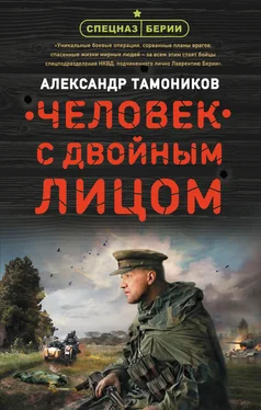 Александр Тамоников Человек с двойным лицом обложка книги