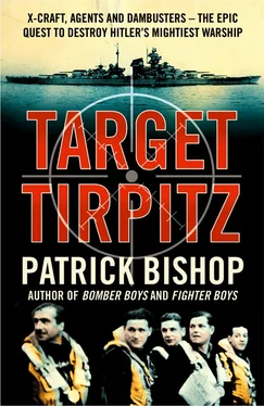 Patrick Bishop Target Tirpitz: X-Craft, Agents and Dambusters - The Epic Quest to Destroy Hitler’s Mightiest Warship обложка книги