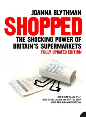 Joanna Blythman Shopped: The Shocking Power of British Supermarkets обложка книги