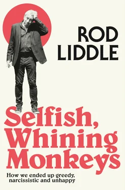 Rod Liddle Selfish Whining Monkeys: How we Ended Up Greedy, Narcissistic and Unhappy обложка книги