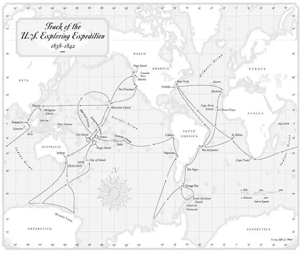 Months later after the Expedition had rounded Cape Horn plunged south into - фото 2