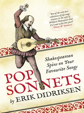 Erik Didriksen Pop Sonnets: Shakespearean Spins on Your Favourite Songs обложка книги