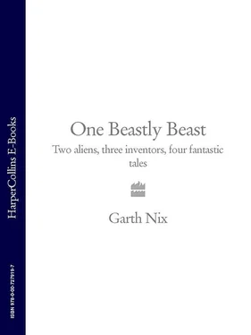 Garth Nix One Beastly Beast: Two aliens, three inventors, four fantastic tales обложка книги