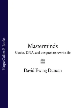 David Duncan Masterminds: Genius, DNA, and the Quest to Rewrite Life обложка книги