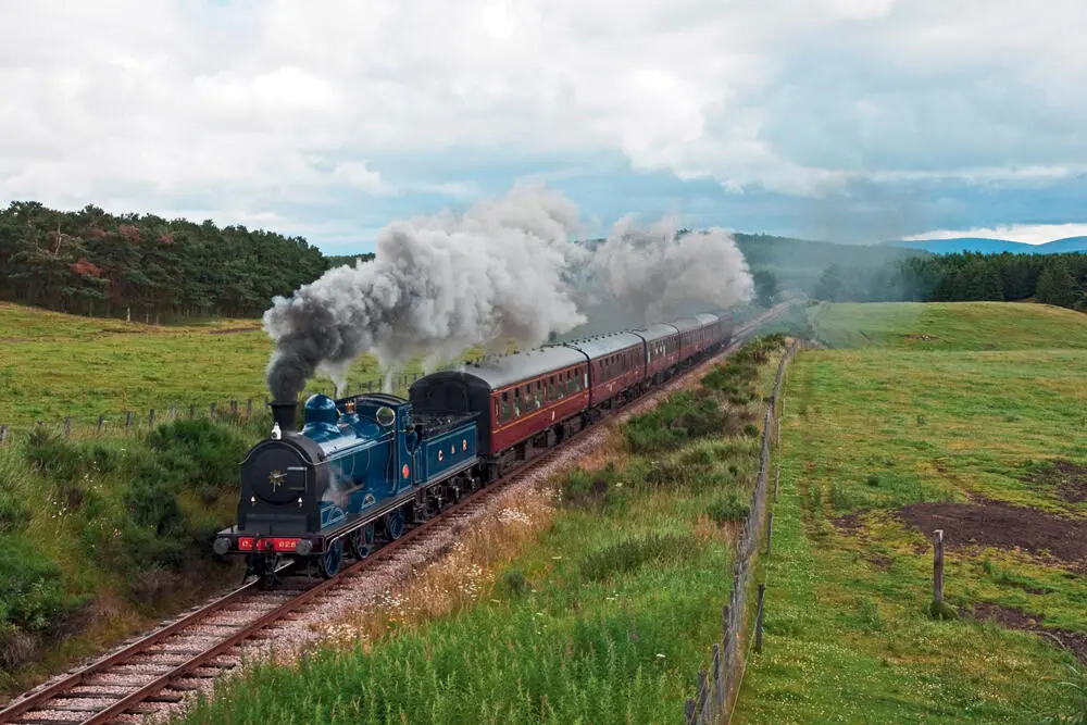 John Peter PhotographyAlamy Restored Caledonian Railway 060 steam engine - фото 9