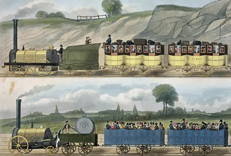 The Stapleton CollectionThe Bridgeman Art Library A Train of the First - фото 13