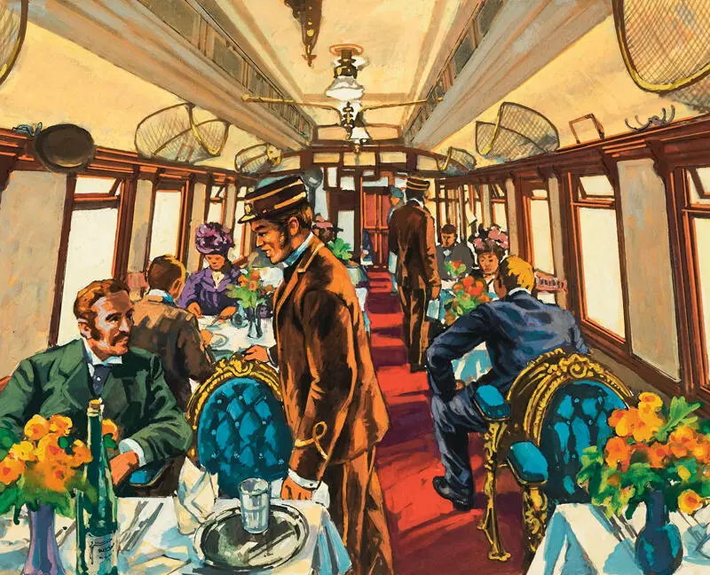 Look and LearnThe Bridgeman Art Library The Comfort of the Pullman Coach of - фото 16
