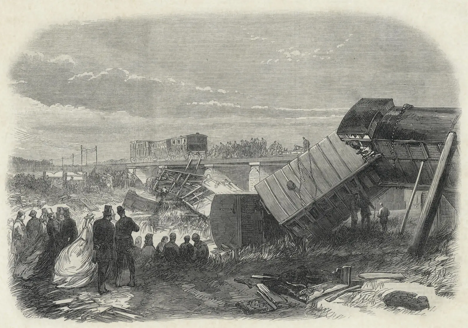 Illustrated London News LtdMary Evans The Staplehurst Rail Disaster - фото 15