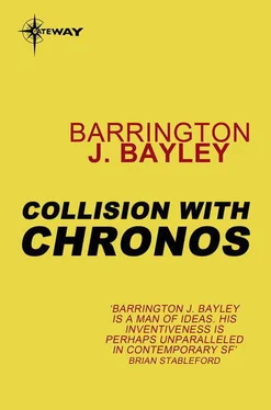 Barrington Bayley Collision with Chronos обложка книги