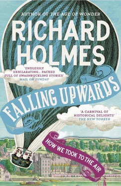 Richard Holmes Falling Upwards: How We Took to the Air обложка книги