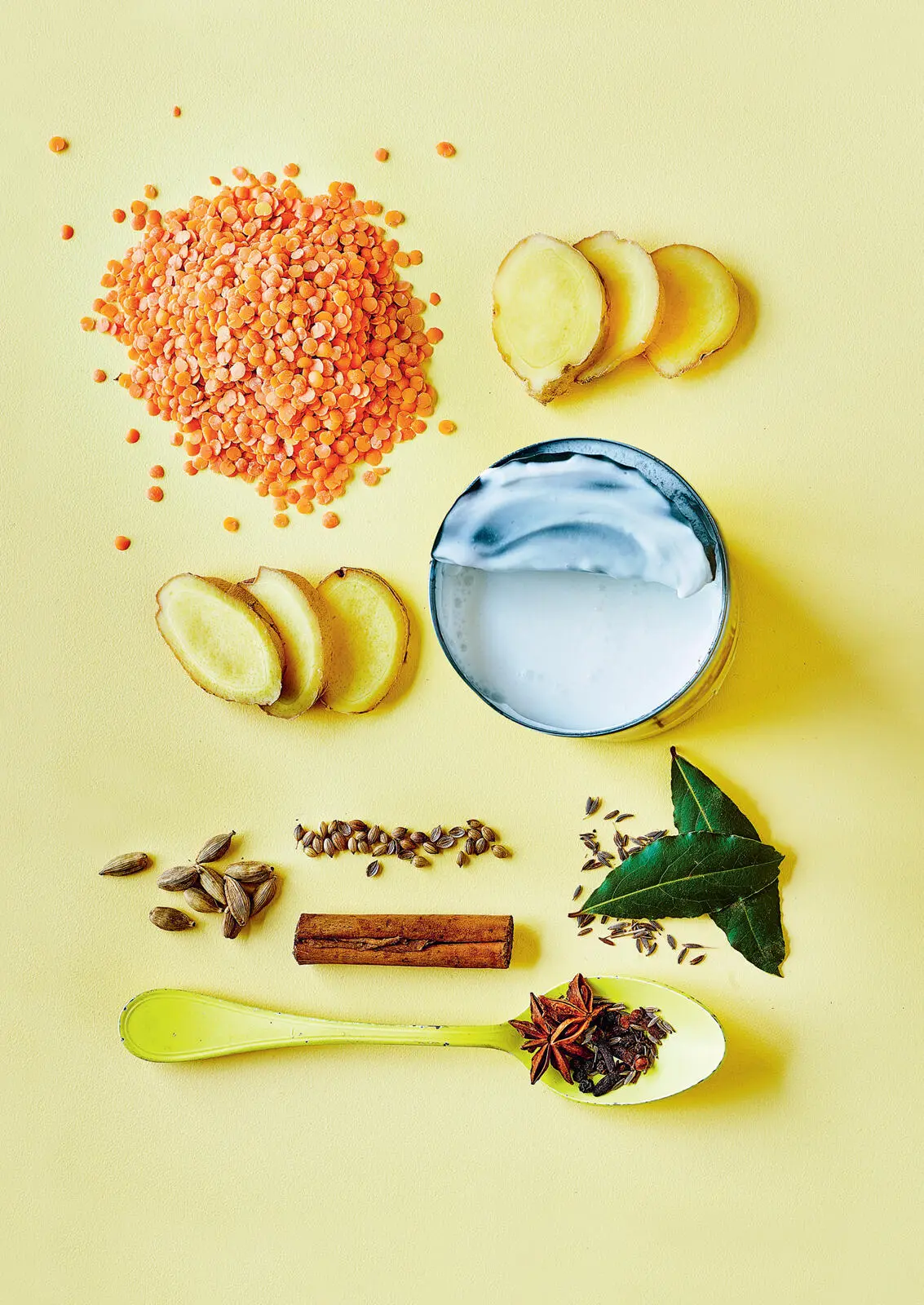 Lentil tomato and coconut dhal As a soup with roasted peppers and toasted - фото 14