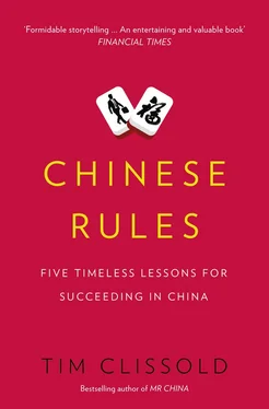 Tim Clissold Chinese Rules: Five Timeless Lessons for Succeeding in China