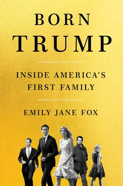 Emily Fox Born Trump: Inside America’s First Family обложка книги