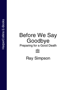 Ray Simpson Before We Say Goodbye: Preparing for a Good Death обложка книги