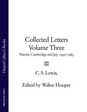 Clive Lewis Collected Letters Volume Three: Narnia, Cambridge and Joy 1950–1963 обложка книги