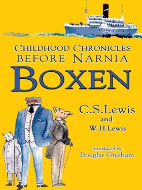 Clive Lewis Boxen: Childhood Chronicles Before Narnia обложка книги