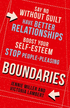 Jennie Miller Boundaries: Say No Without Guilt, Have Better Relationships, Boost Your Self-Esteem, Stop People-Pleasing обложка книги