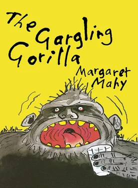Margaret Mahy The Gargling Gorilla обложка книги
