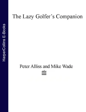 Peter Alliss The Lazy Golfer’s Companion обложка книги