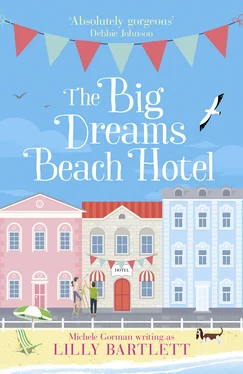 Michele Gorman The Big Dreams Beach Hotel обложка книги