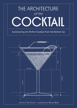 Amy Zavatto The Architecture of the Cocktail: Constructing The Perfect Cocktail From The Bottom Up обложка книги