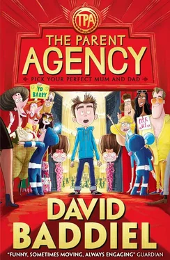 David Baddiel The Parent Agency обложка книги