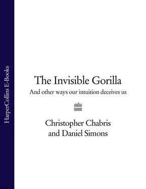 Christopher Chabris The Invisible Gorilla: And Other Ways Our Intuition Deceives Us обложка книги