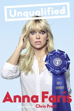 Anna Faris Unqualified обложка книги
