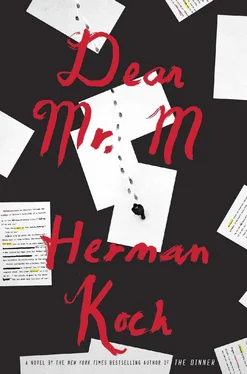 Herman Koch Dear Mr. M обложка книги