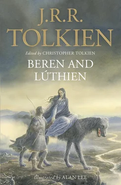 Alan Lee Beren and Lúthien обложка книги