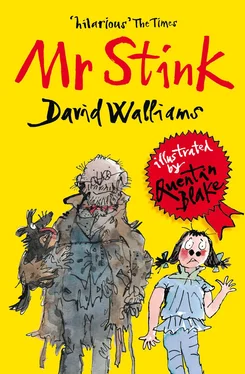 Quentin Blake Mr Stink обложка книги