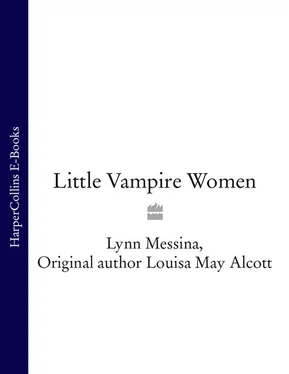 Louisa May Alcott Little Vampire Women обложка книги