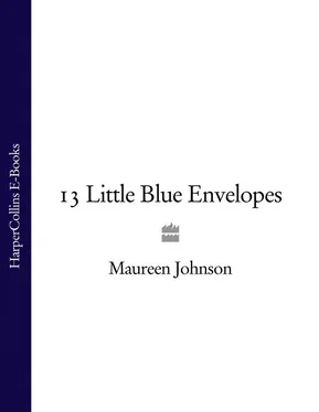 Maureen Johnson 13 Little Blue Envelopes обложка книги