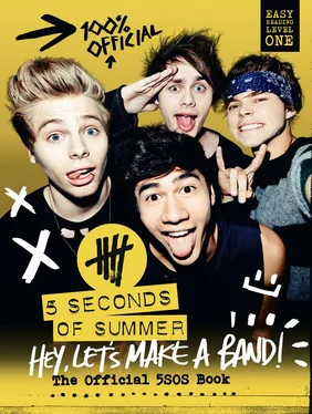 Collective work 5 Seconds of Summer: Hey, Let’s Make a Band!: The Official 5SOS Book обложка книги