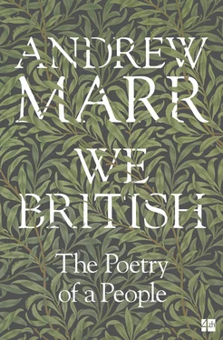 Andrew Marr We British: The Poetry of a People обложка книги