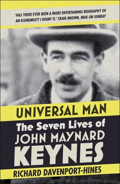 Richard Davenport-Hines Universal Man: The Seven Lives of John Maynard Keynes обложка книги