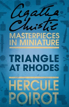 Agatha Christie Triangle at Rhodes: A Hercule Poirot Short Story обложка книги