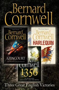 Bernard Cornwell Three Great English Victories: A 3-book Collection of Harlequin, 1356 and Azincourt обложка книги