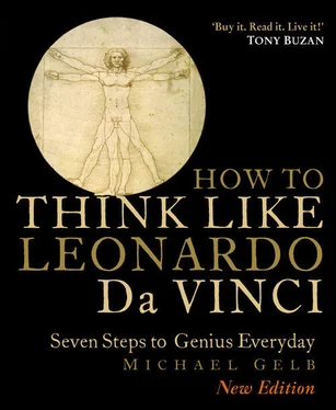 Michael Gelb Think Like Da Vinci: 7 Easy Steps to Boosting Your Everyday Genius обложка книги